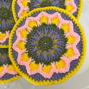 Coaster/ Doily Crochet  set of 4